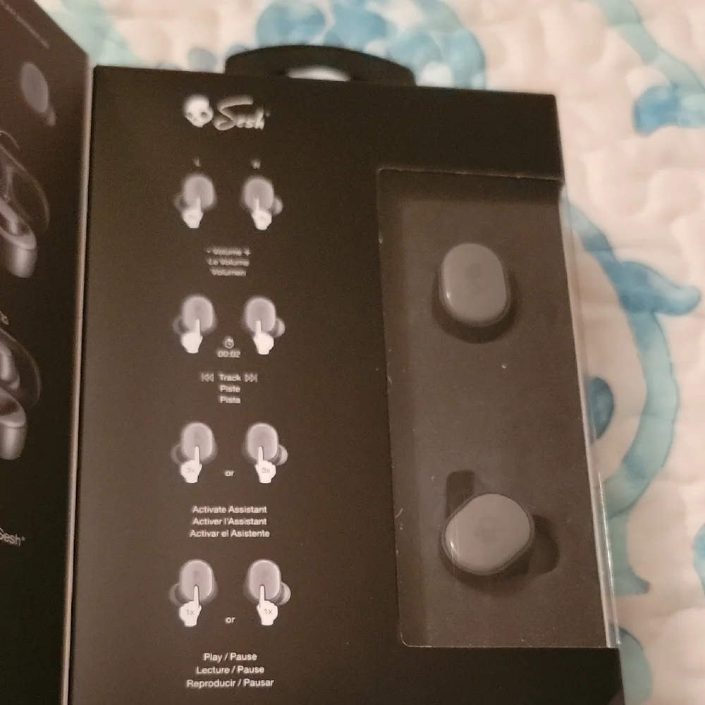 Skullcandy Sesh Wireless Earbuds - Black